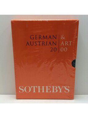 Sothebys German And Austrian Art Auction Catalog 2000 Hardcover New Sealed
